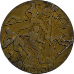 médaille champion omni sports
