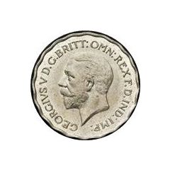 3 Pence - George V Trial
