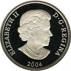 300 Dollars - Elizabeth II Grizzly bear, platinum