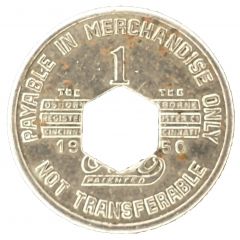 1 Cent - Gulf Smokeless Coal Co. Tams, West Virginia