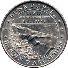 Monnaie de Paris Tourist Token - Bassin d`Arcachon Dune du Pyla