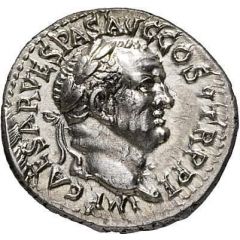 Denarius - Vespasian AVG