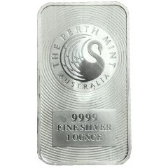 Bar - 1 oz - Perth Mint Silver Bar