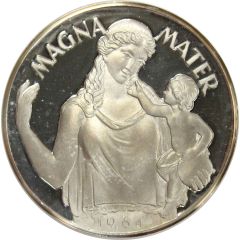 1 Argenteus - Aureus Magnus Magna Mater