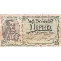 1 Peseta Burriana