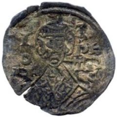 Denier - John X and emperor Berengar I bust
