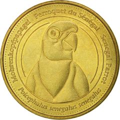 Monnaie de Paris Tourist Token - Perroquet Club Perroquet du Sénégal
