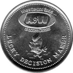 Token - Lucky decision maker AandW