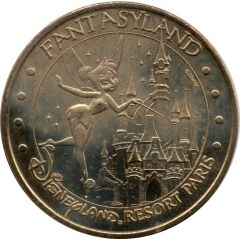 Monnaie de Paris Tourist Token - Disneyland Resort Paris - Fantasyland La fée Clochette