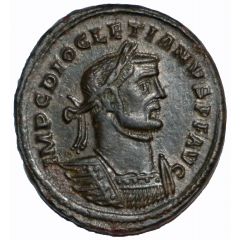 Nummus - Diocletian Cuirassed, IMP C DIOCLETIANVS P F AVG, GENIO POPVLI ROMANI, Londinium