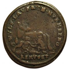Remus and Romulus - Wolf Lauffer II Rechenpfennig