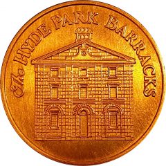 Medal - Hyde Park Barracks - Opening Australian Numismatic - Society Medal