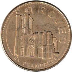 Monnaie de Paris Tourist Token - Troyes en Champagne La cathédrale