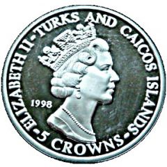 5 Crowns - Elizabeth II Princess Diana