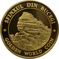 Golden World Coin - Sfinxul din Bucegi