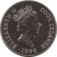1 Dollar - Elizabeth II Senegalese lion