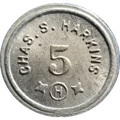 5 Cents - Chas. S. Harkins