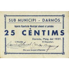25 Céntimos Darmós