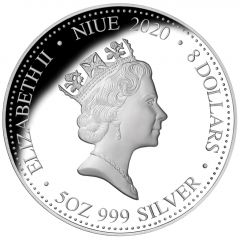 8 Dollars - Elizabeth II Year of the Rat