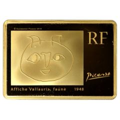 500 Euros Pablo Picasso, gold