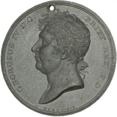 Medal - George IV Royal Visit, T. Halliday