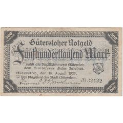 500 000 Mark Gütersloh