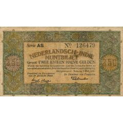 2 1/2 Gulden Treasury Note