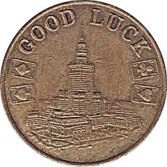Casino Token - Good Luck 25 Cents