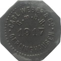 1 Pfennig - Oerlinghausen Carl Weber and C° G.m.b.H.