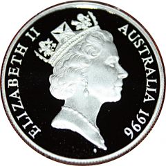 10 Dollars - Elizabeth II 3rd Portrait - Southern Right Whale