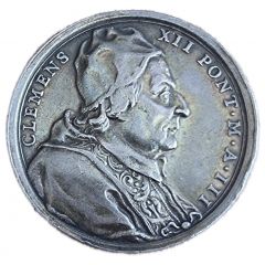 Medal - Clemens XII Construction of the Lazzaretto of Ancona