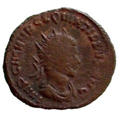 Antoninianus - Quintillus AETERNIT AVG, Sol