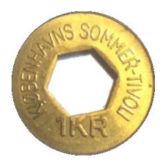 1 Krone - Kjøbenhavns Sommer-Tivoli