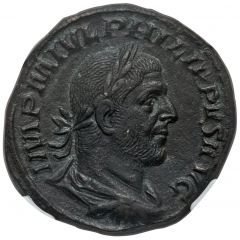 Sestertius - Philippus I SAECVLARES AVGG S C
