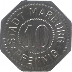 10 Pfennig - Marburg an der Lahn