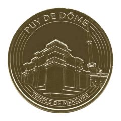 Tourist token - Monnaie de Paris - Puy de Dôme - Temple de Mercure