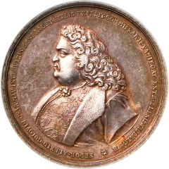Medal - Peter I Honoring Count Feodor Alexeevich Golovin