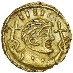 Thrymsa King with cross, globus