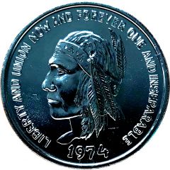 Souvenir Dollar - North Dakota