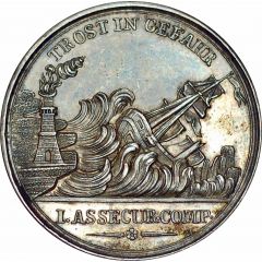 Medal - Of merit maritime insurance company I. Assecuranz Compagnie Papenburg