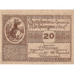 20 Heller St. Georgen am Ybbsfelde
