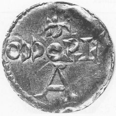 Denier - Otto III Cambrai mint