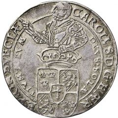 1/2 Daler - Karl `Lord Protector`