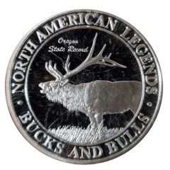 Token - North American Hunting Club North American Legends Bucks And Bulls - Oregon State Record