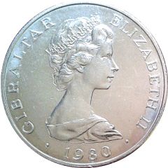1 Crown - Elizabeth II Admiral Lord Nelson