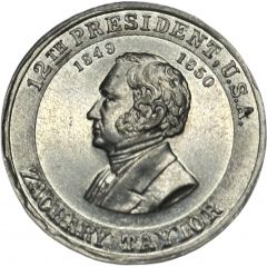 Token - Cracker Jack Mystery Club 12th President James K. Polk