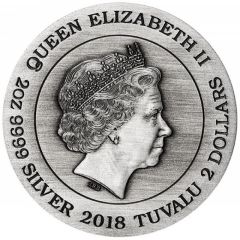 2 Dollars - Elizabeth II Qi Lin and Unicorn