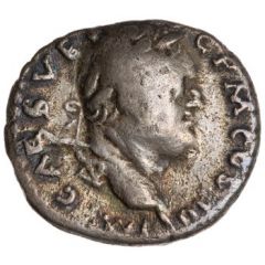 Denarius - Vespasian NEP RED, Neptune