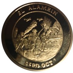 Medal - The History Of World War 2 El Alamein