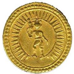 1 Mohur - Jahangir Aquarius - Agra mint